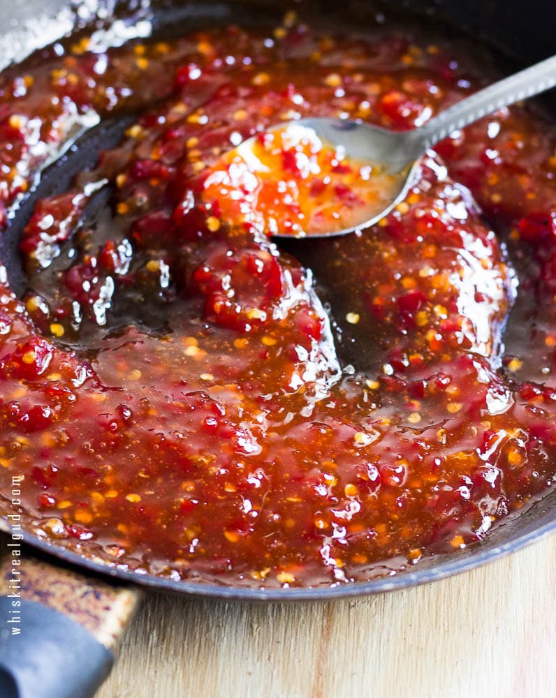 Homemade Sweet Thai chili sauce