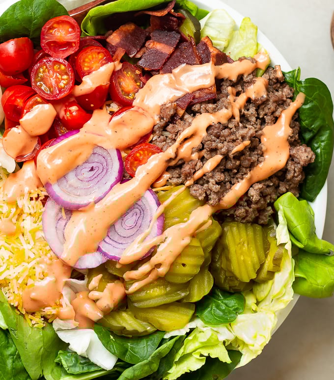 Cheeseburger Salad-image