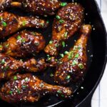 Easy Teriyaki Baked Crispy Chicken Legs
