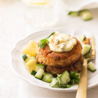 INA GARTEN FRESH SALMON CAKES