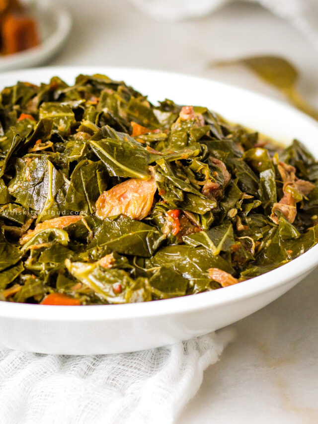 Easy Southern Collard Greens - Whisk It Real Gud