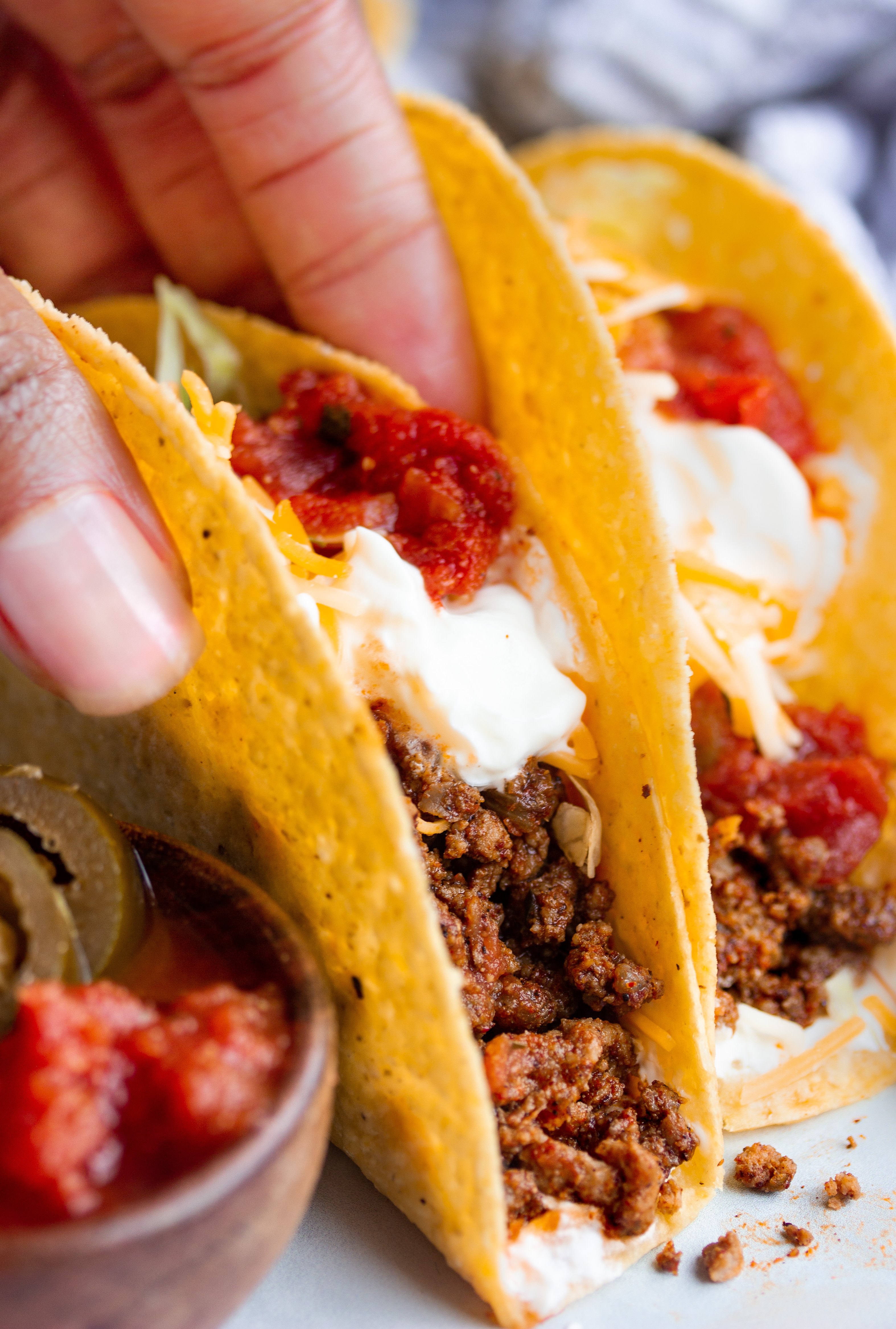 The Best Ever Classic Ground Beef Tacos Recipe - Whisk It Real Gud