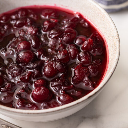 Maple Syrup Cranberry Sauce Recipe - Whisk It Real Gud