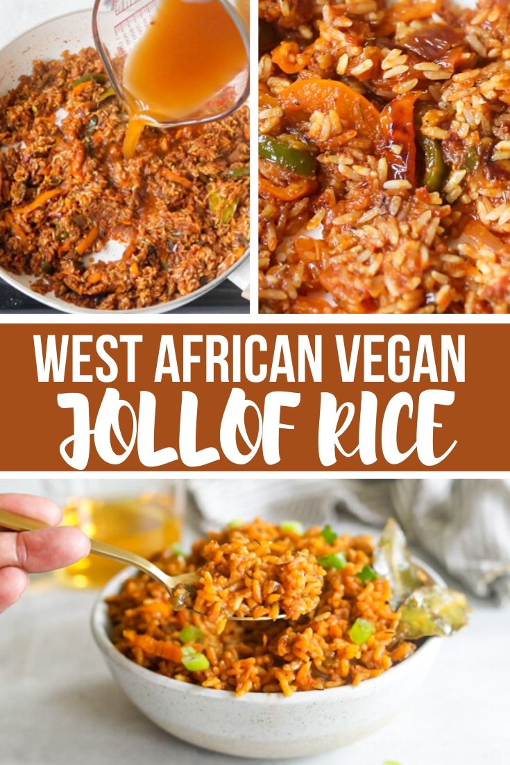 Vegan Jollof Rice Recipe Whisk It Real Gud