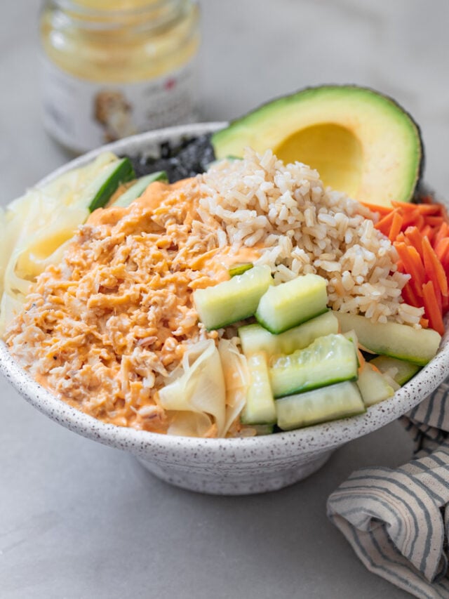Spicy Tuna Fish Bowl