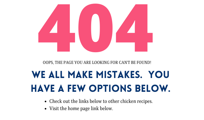 A picture of 404 error page 