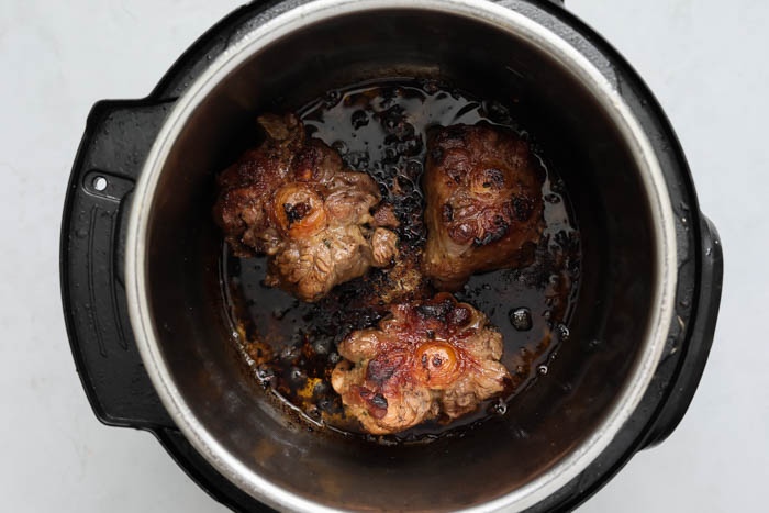 Oxtails in the online instant pot