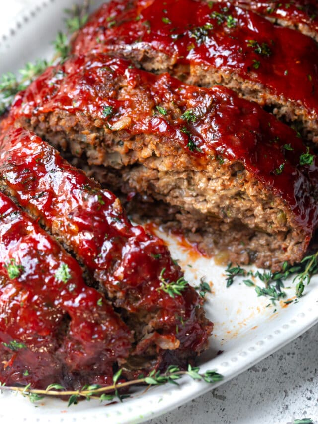 Ritz Cracker Meatloaf